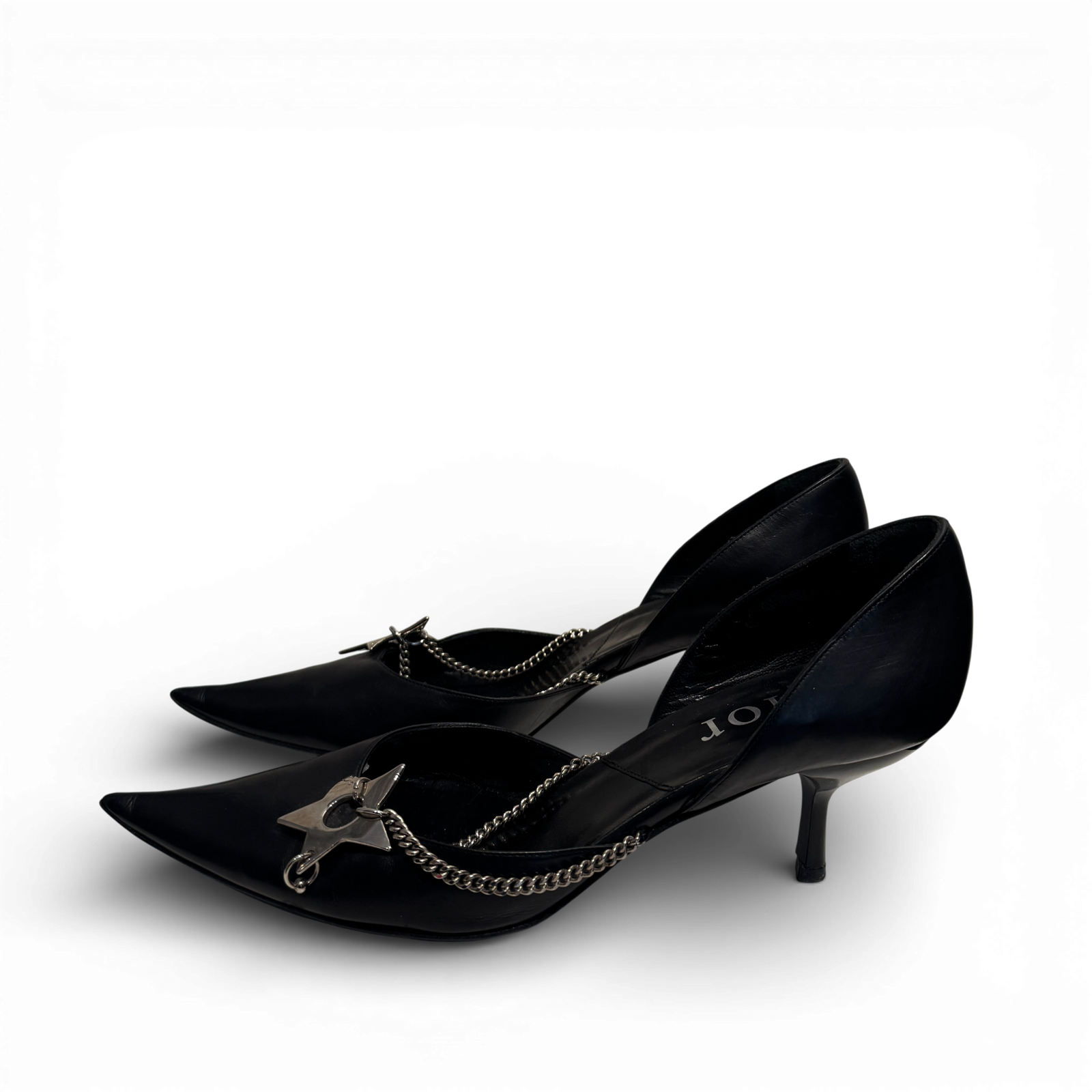 Christian Dior SS03 by John Galliano Hardcored Piercing Pointed Heels