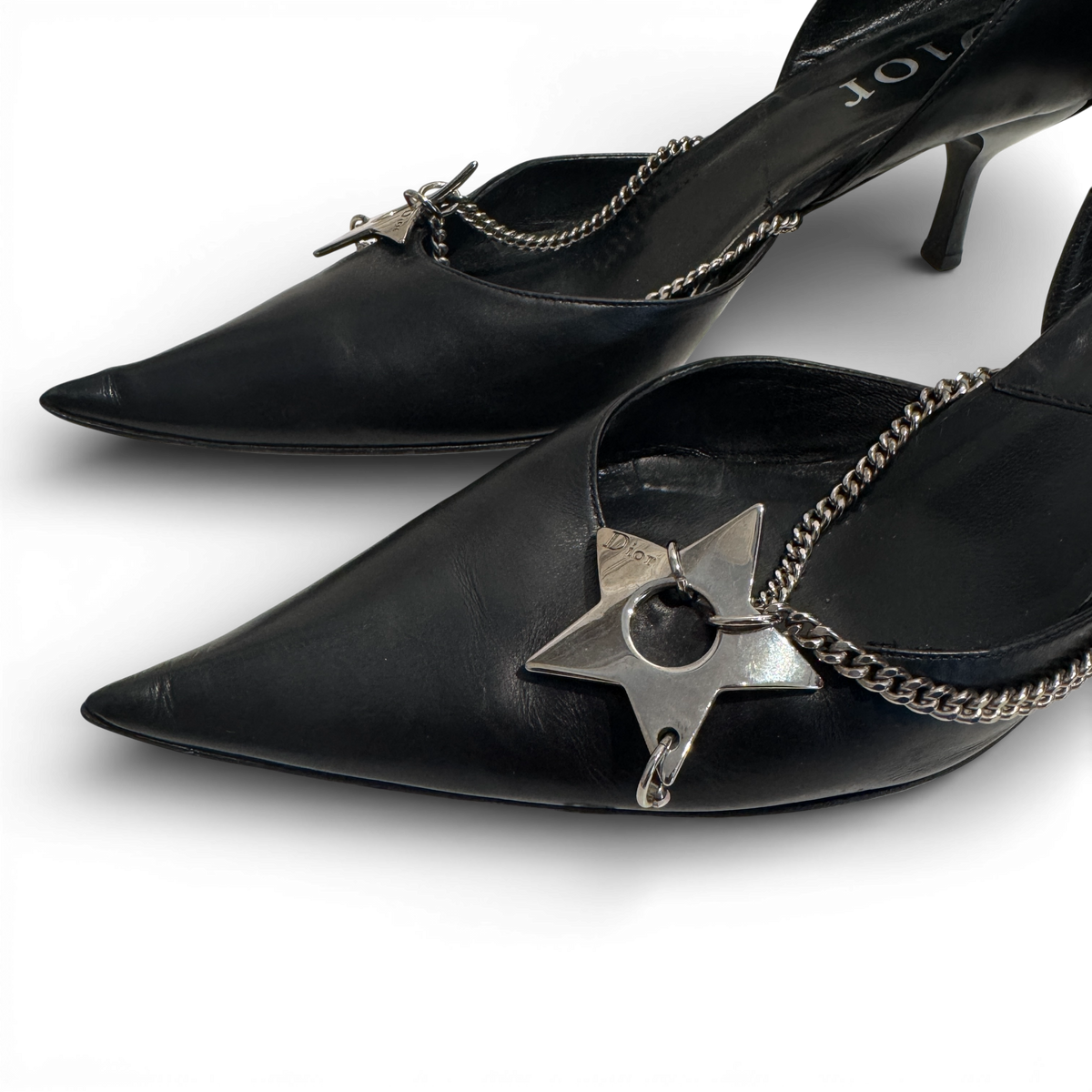 Christian Dior SS03 by John Galliano Hardcore Piercing Pointed Heels