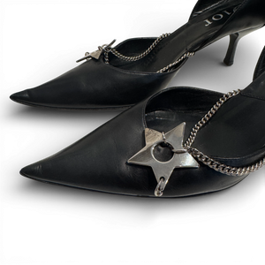 Christian Dior SS03 by John Galliano Hardcored Piercing Pointed Heels