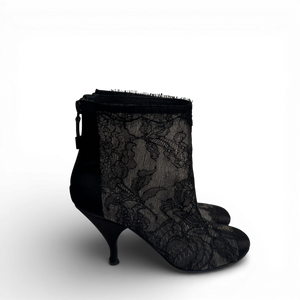 Chanel 2000s Lace Boots