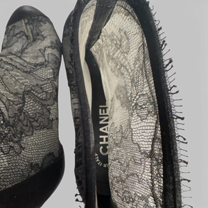 Chanel 2000s Lace Boots