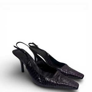 Gucci SS98 by Tom Ford Snakeskin Pointed Toe Heels