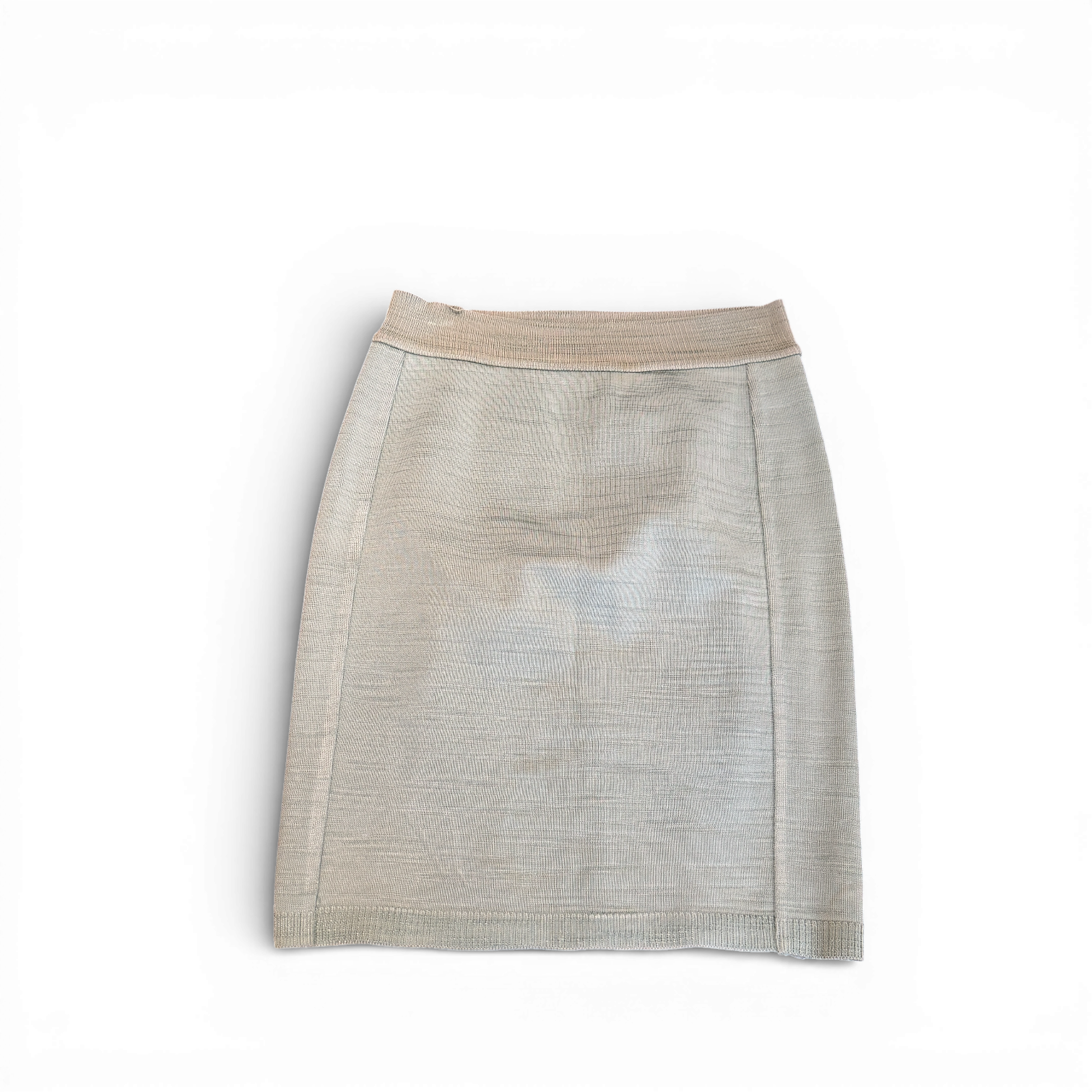 Azzedine Alaia 90s Grey Set Skirt