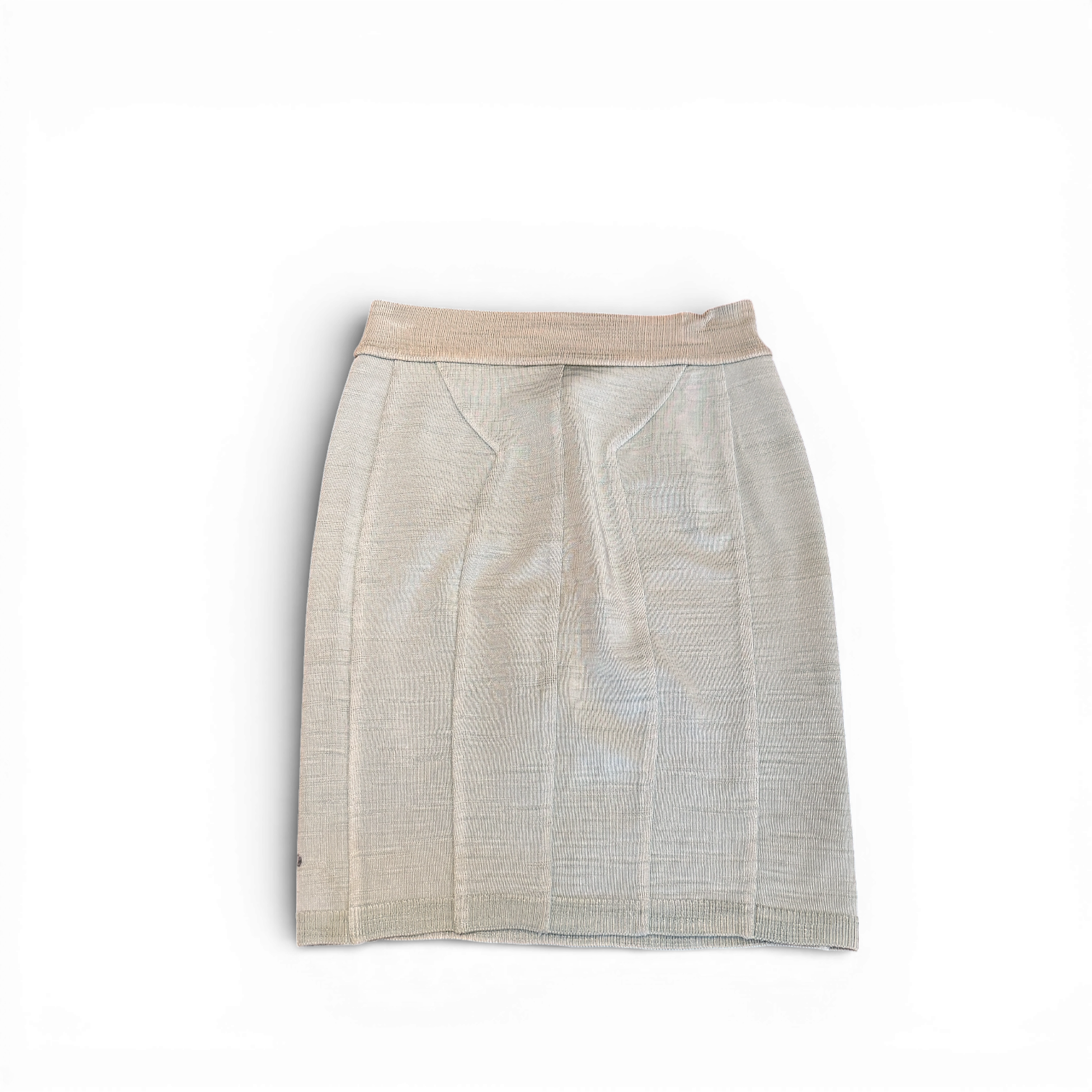 Azzedine Alaia 90s Grey Set Skirt