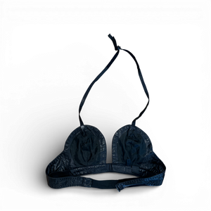 Helmut Lang 2000s Black Leather Bustier