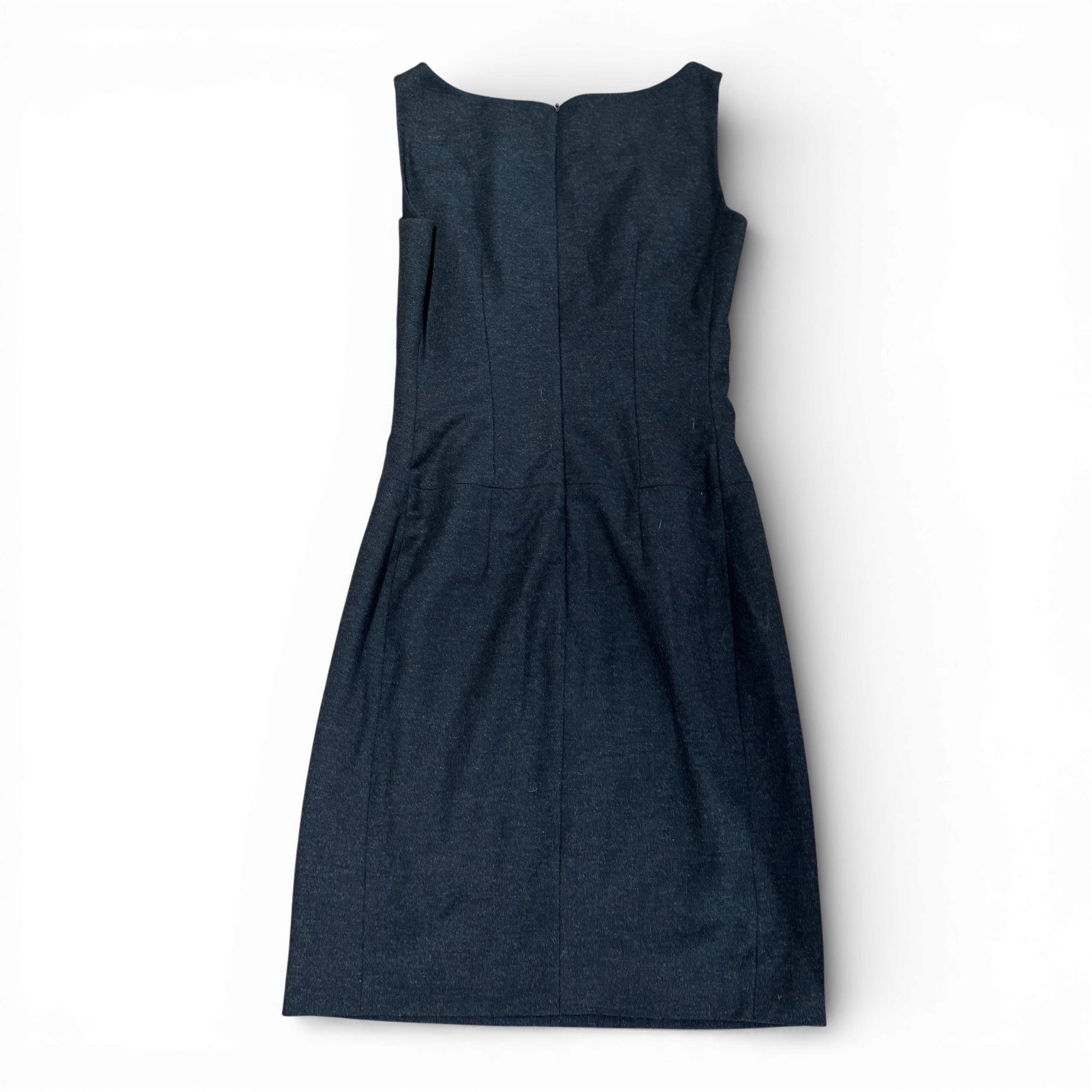 Prada 2000s Grey Wool Dress