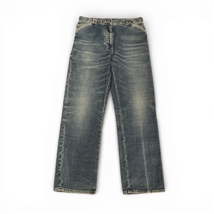 Chanel SS24 CC Logo Beltloop Washed Runway Denim