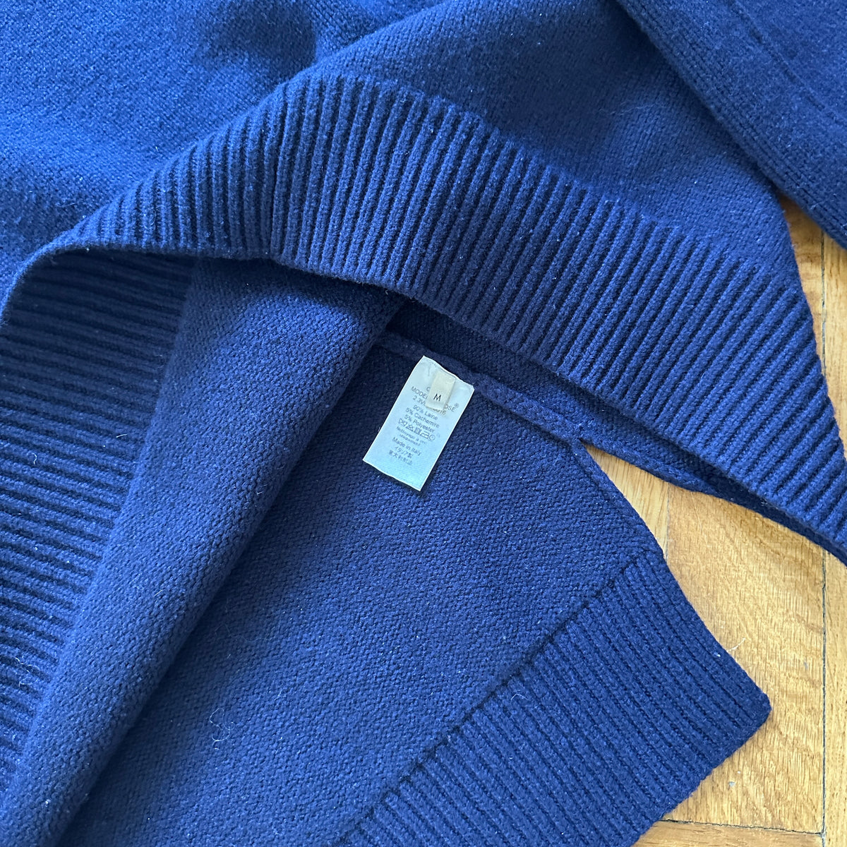 Céline by Phoebe Philo FW13 Blue Knit Sweater