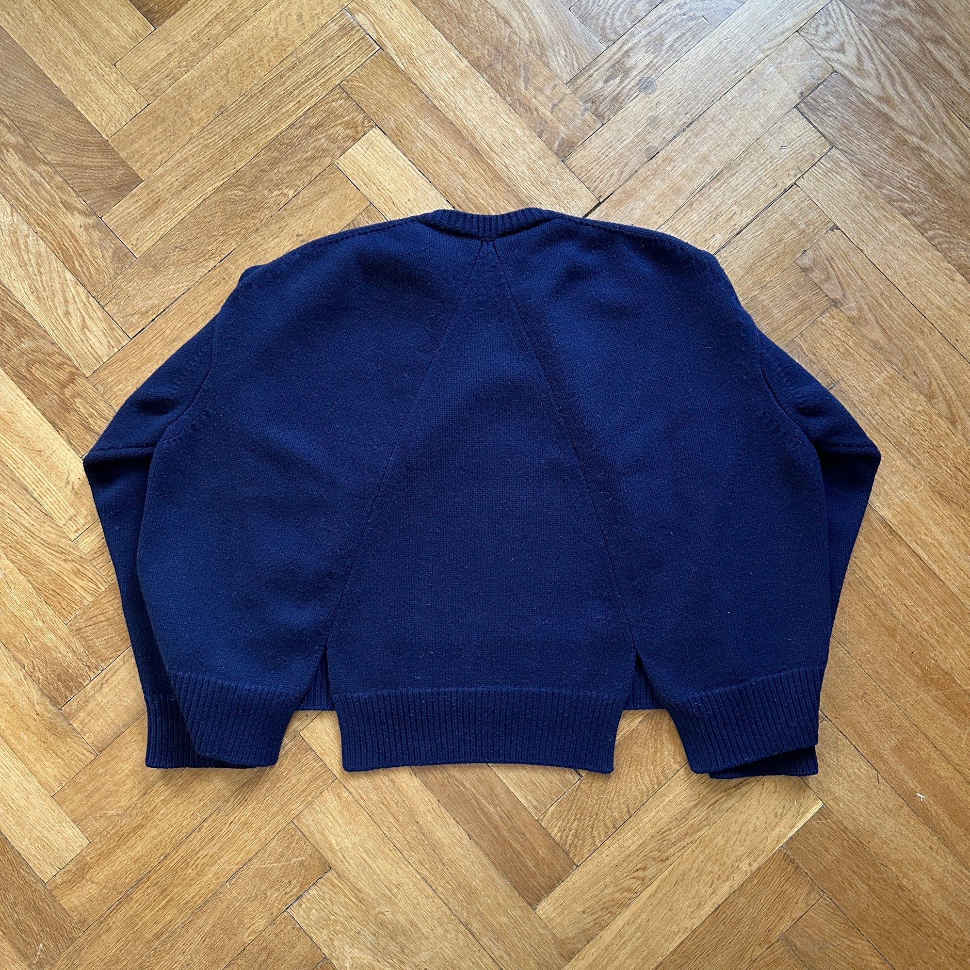 Céline by Phoebe Philo FW13 Blue Knit Sweater