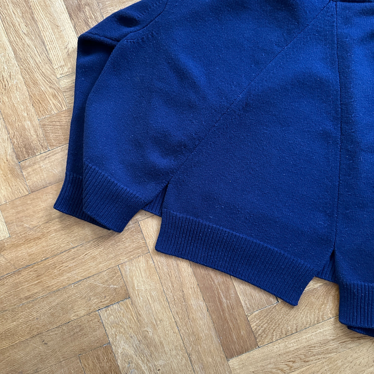 Céline by Phoebe Philo FW13 Blue Knit Sweater