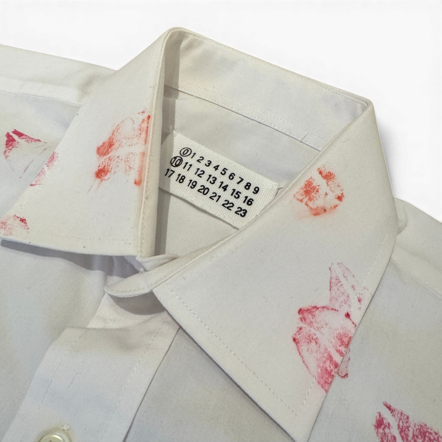 Maison Martin Margiela 2006 Artisanal Kiss Shirt 1 of 45 - Ākaibu
