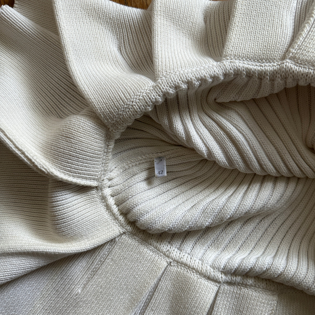 Miu Miu 2000s Ribbed Knit Dress