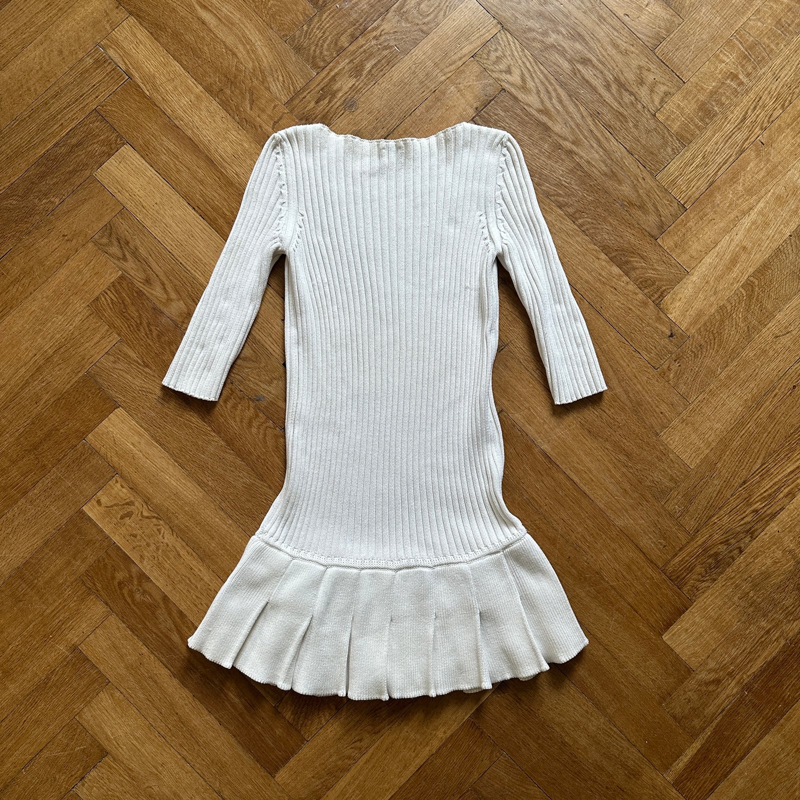 Miu Miu 2000s Ribbed Knit Dress