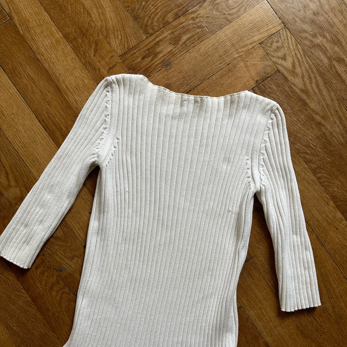Miu Miu 2000s Ribbed Knit Dress