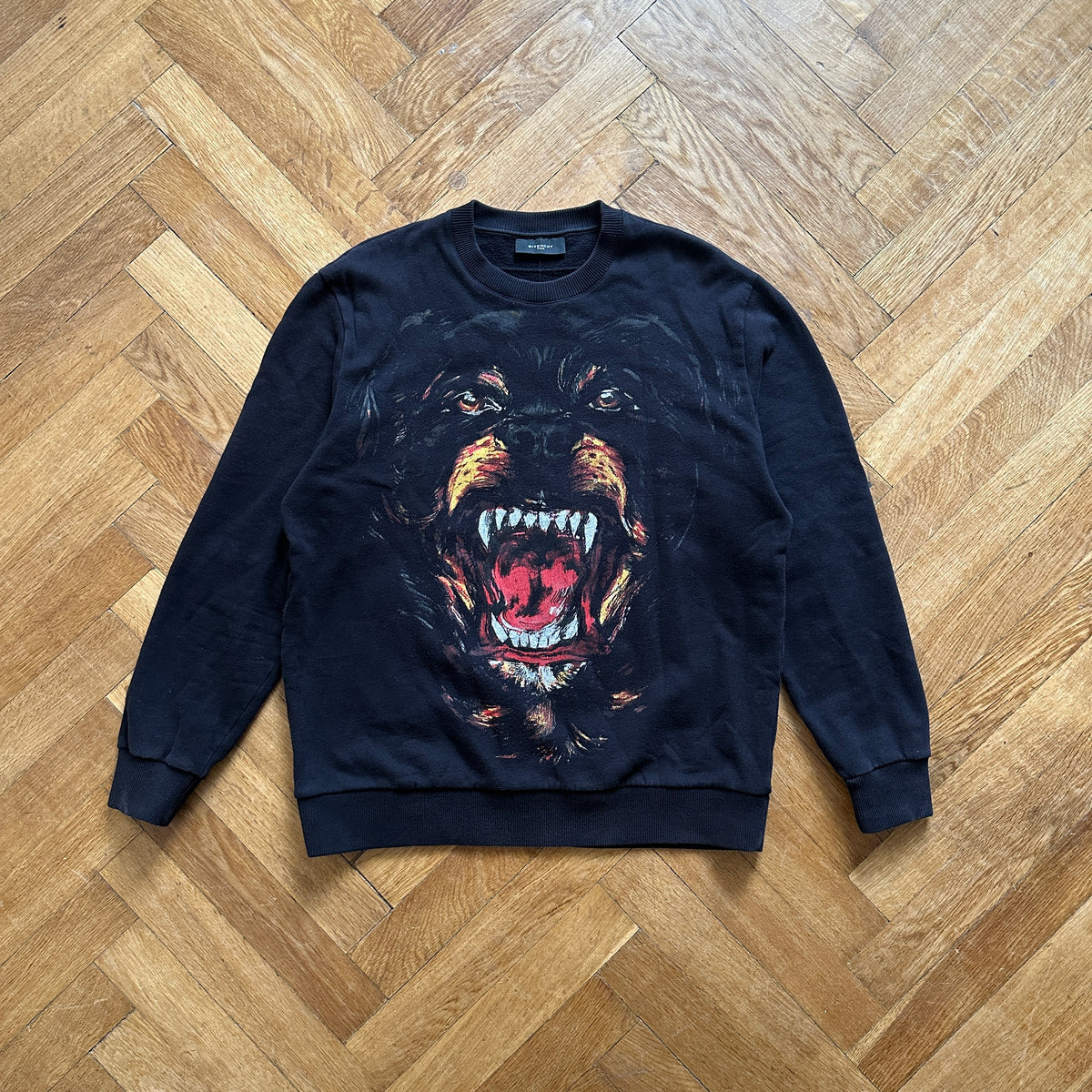 Givenchy FW11 Columbian Oversized Rottweiler Crewneck Sweater