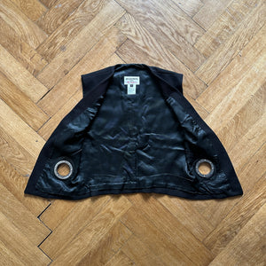 Dirk Bikkembergs 1996 Homme Pour La Femme Metal Ring Vest