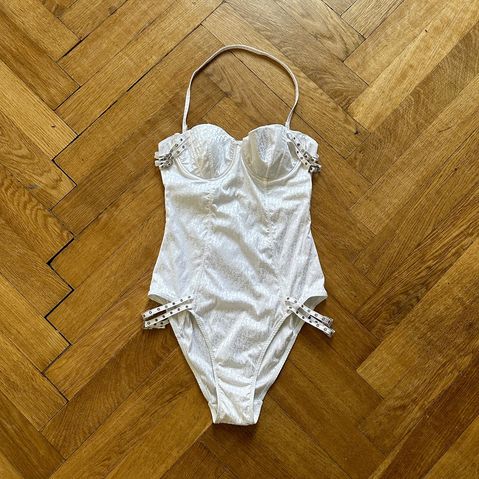 Christian Dior by John Galliano Diorissimo Strapped Monogram Body