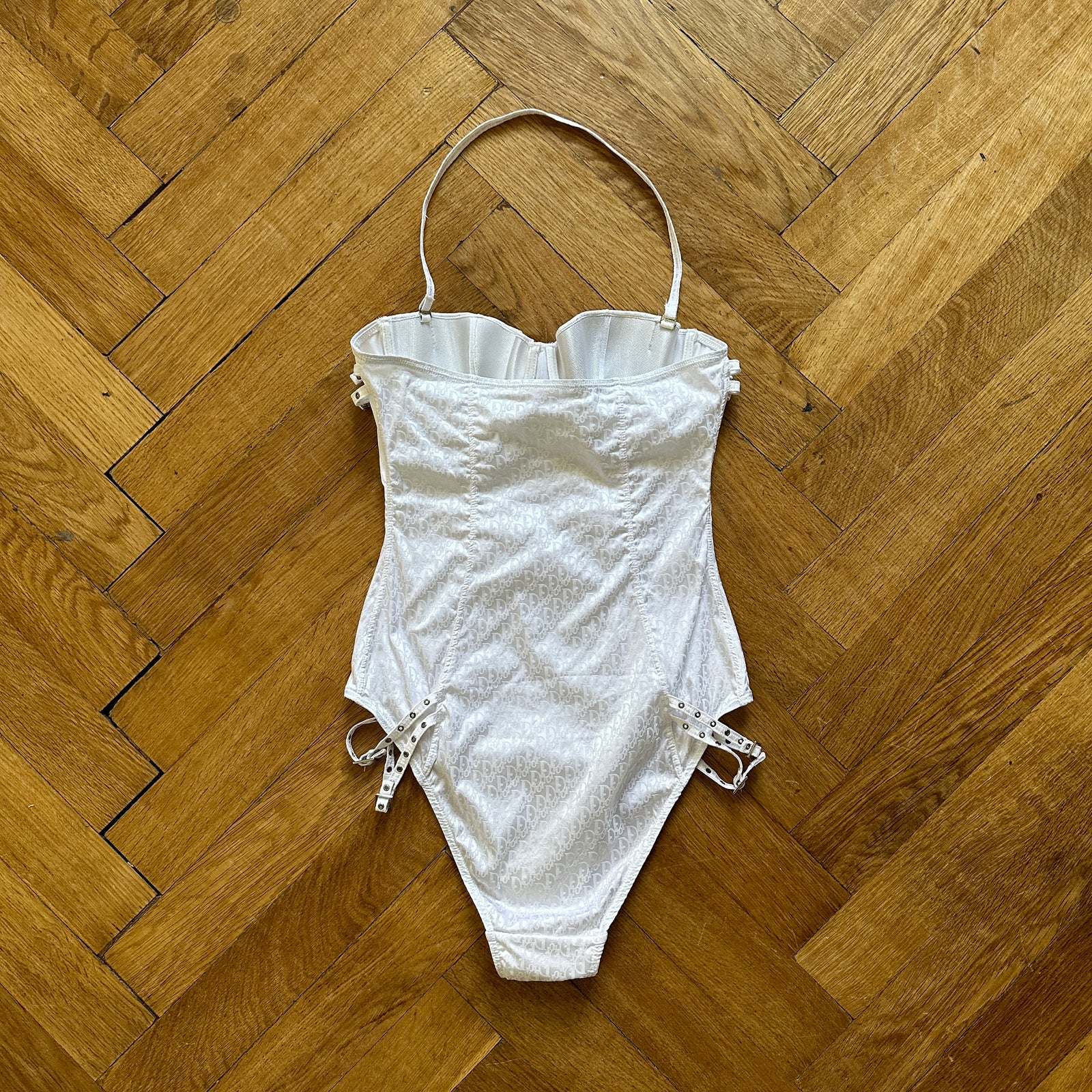 Christian Dior by John Galliano Diorissimo Strapped Monogram Body