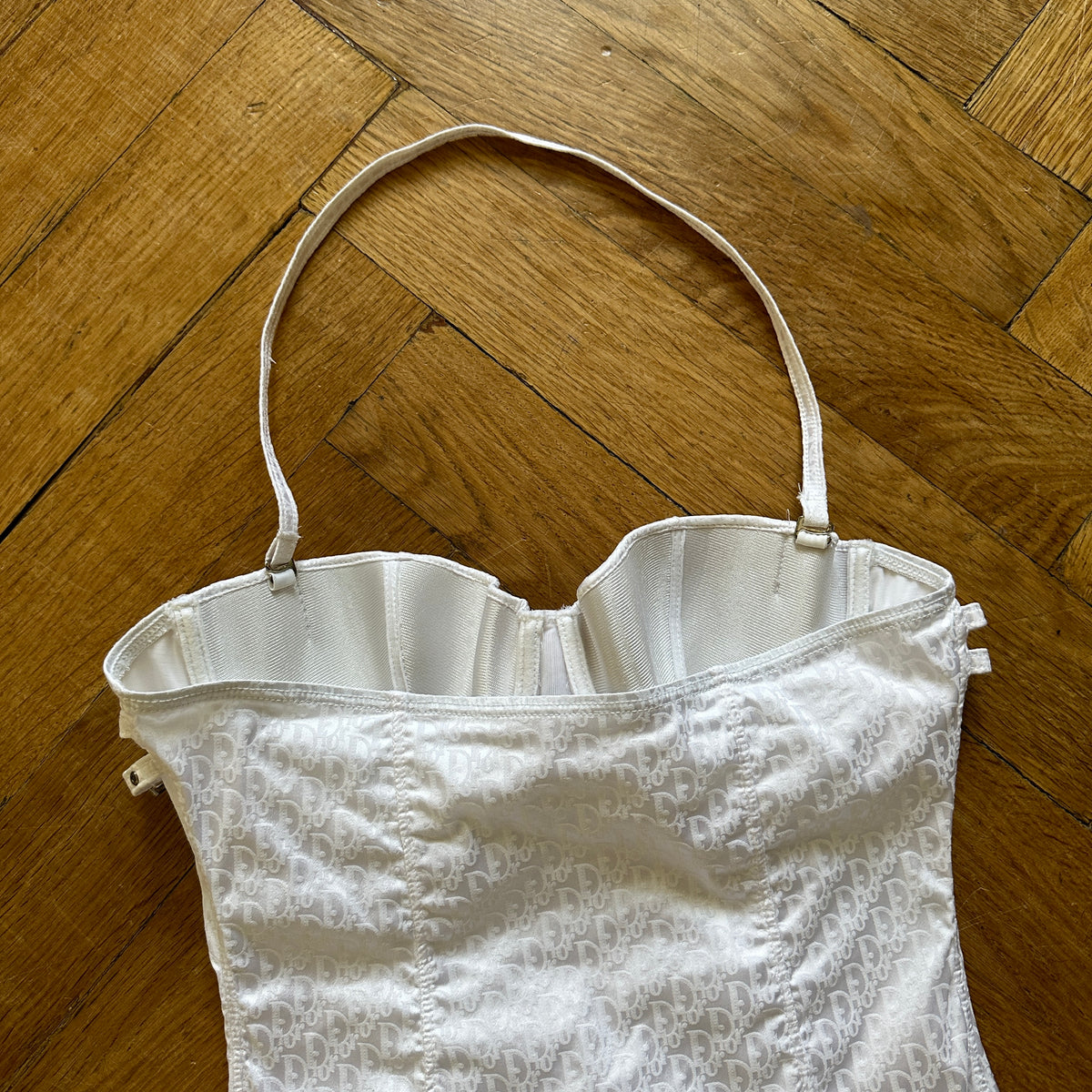 Christian Dior by John Galliano Diorissimo Strapped Monogram Body