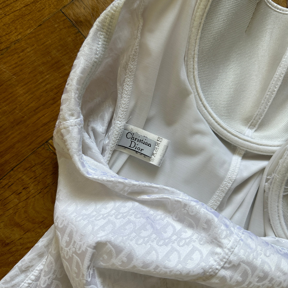 Christian Dior by John Galliano Diorissimo Strapped Monogram Body