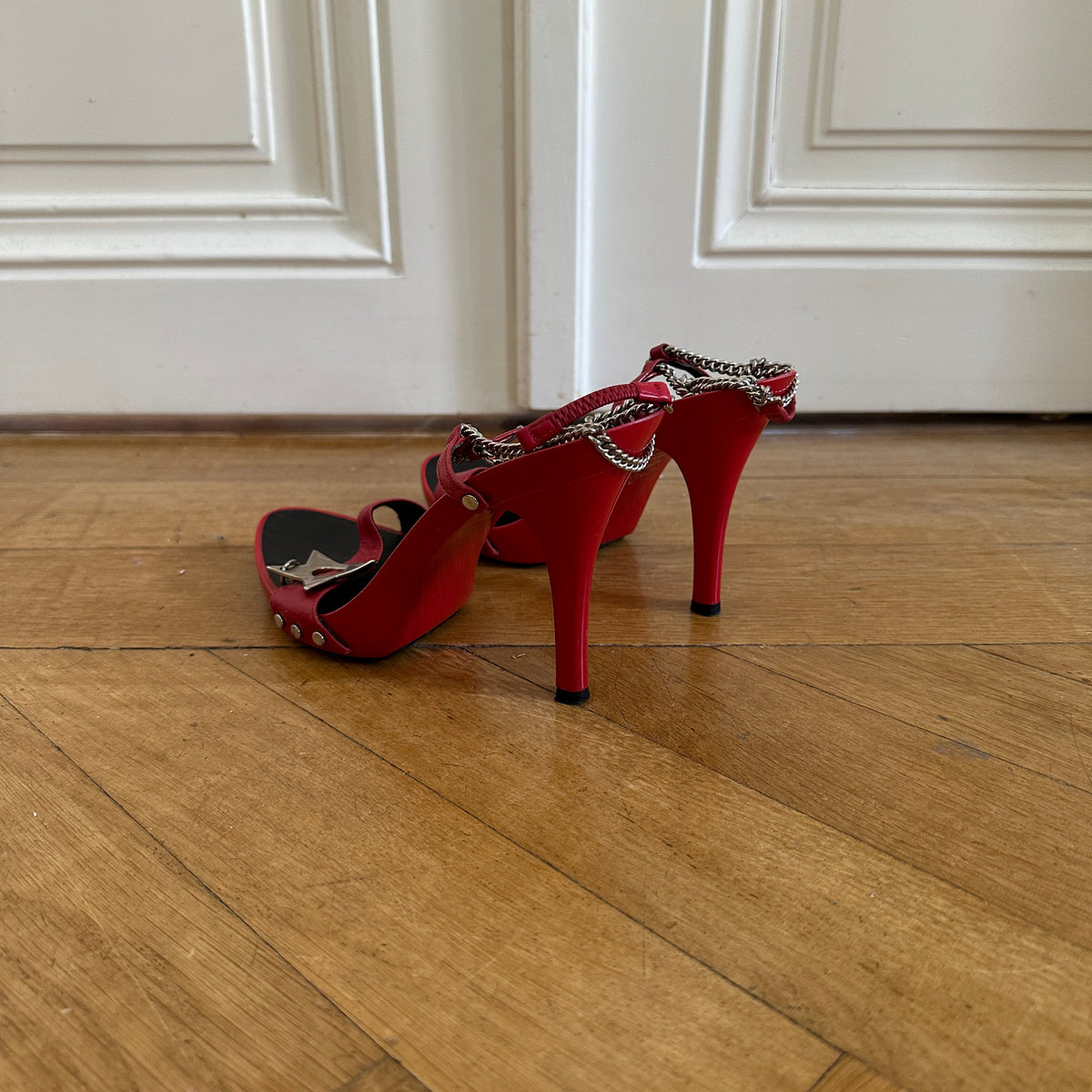 Christian Dior by John Galliano SS04 Hardcore Chained Heels