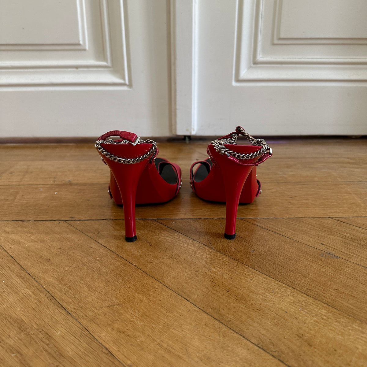 Christian Dior by John Galliano SS04 Hardcore Chained Heels