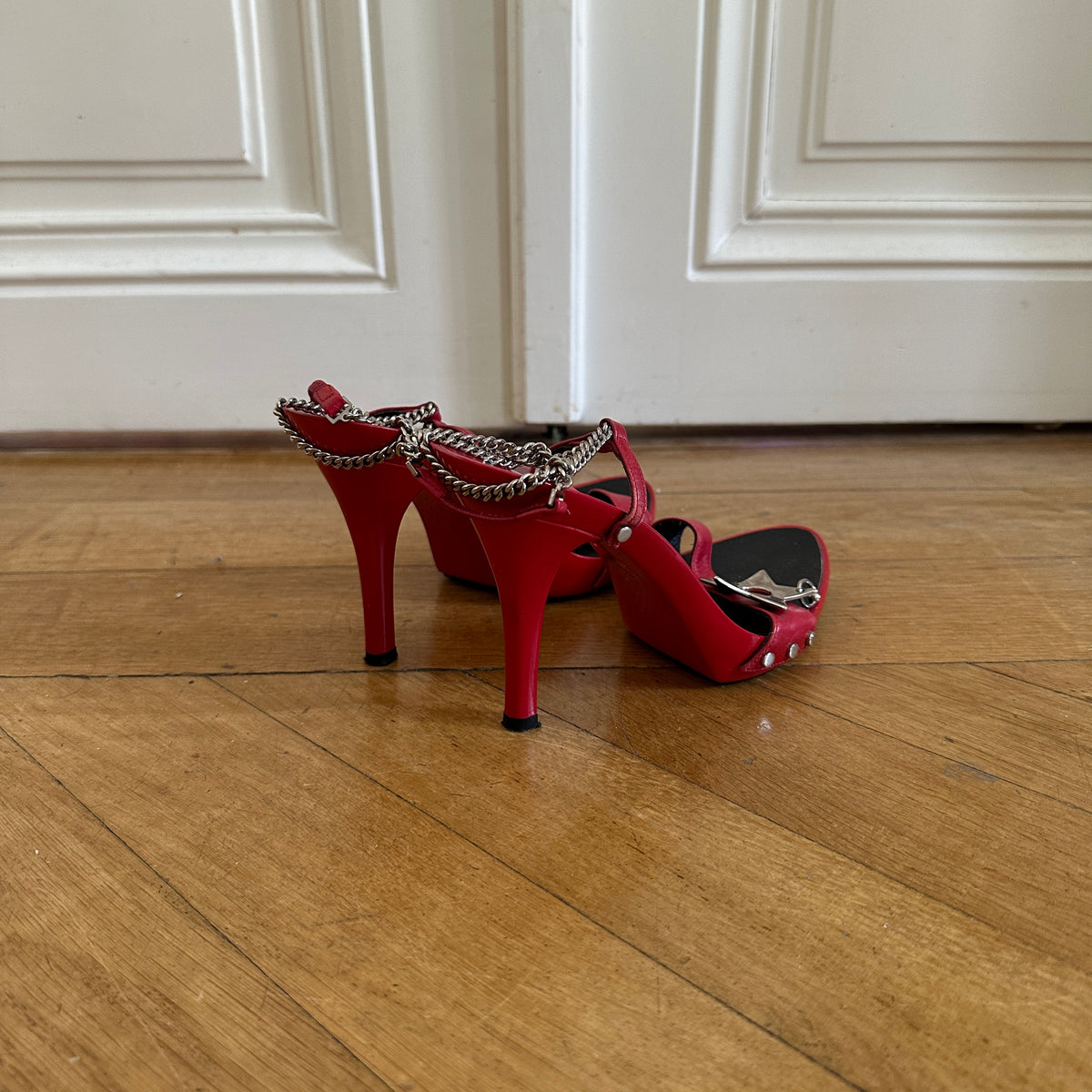 Christian Dior by John Galliano SS04 Hardcore Chained Heels