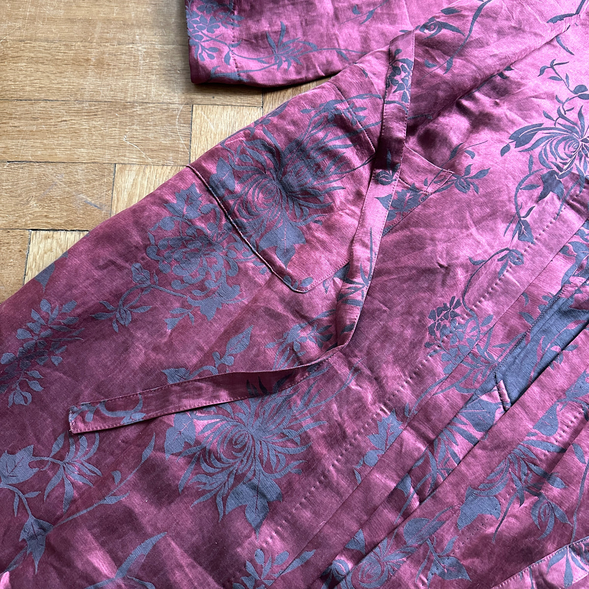 Haider Ackermann SS15 Floral Oversized Kimono Coat