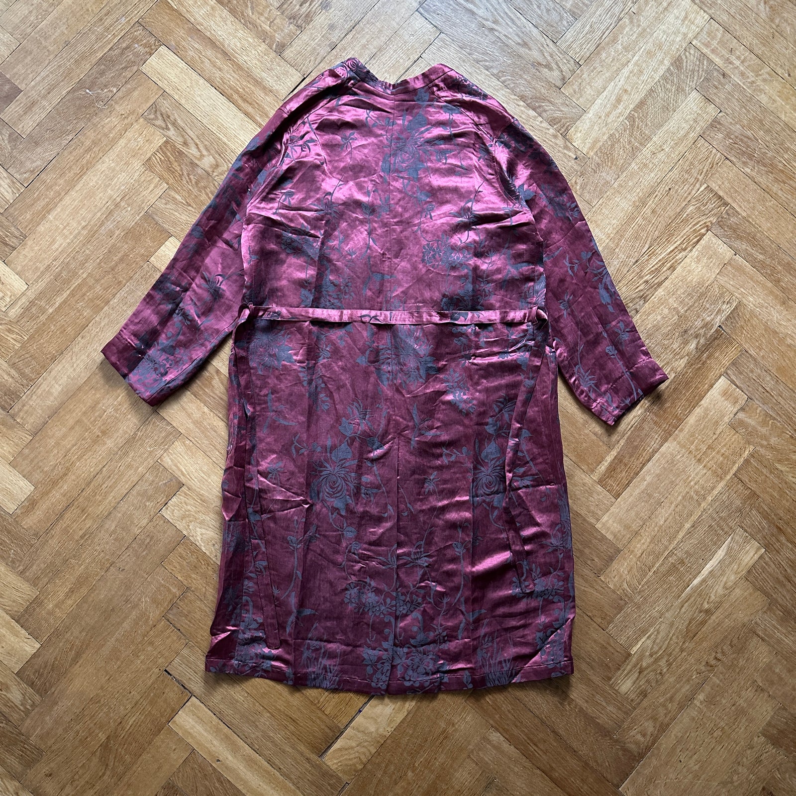Haider Ackermann SS15 Floral Oversized Kimono Coat
