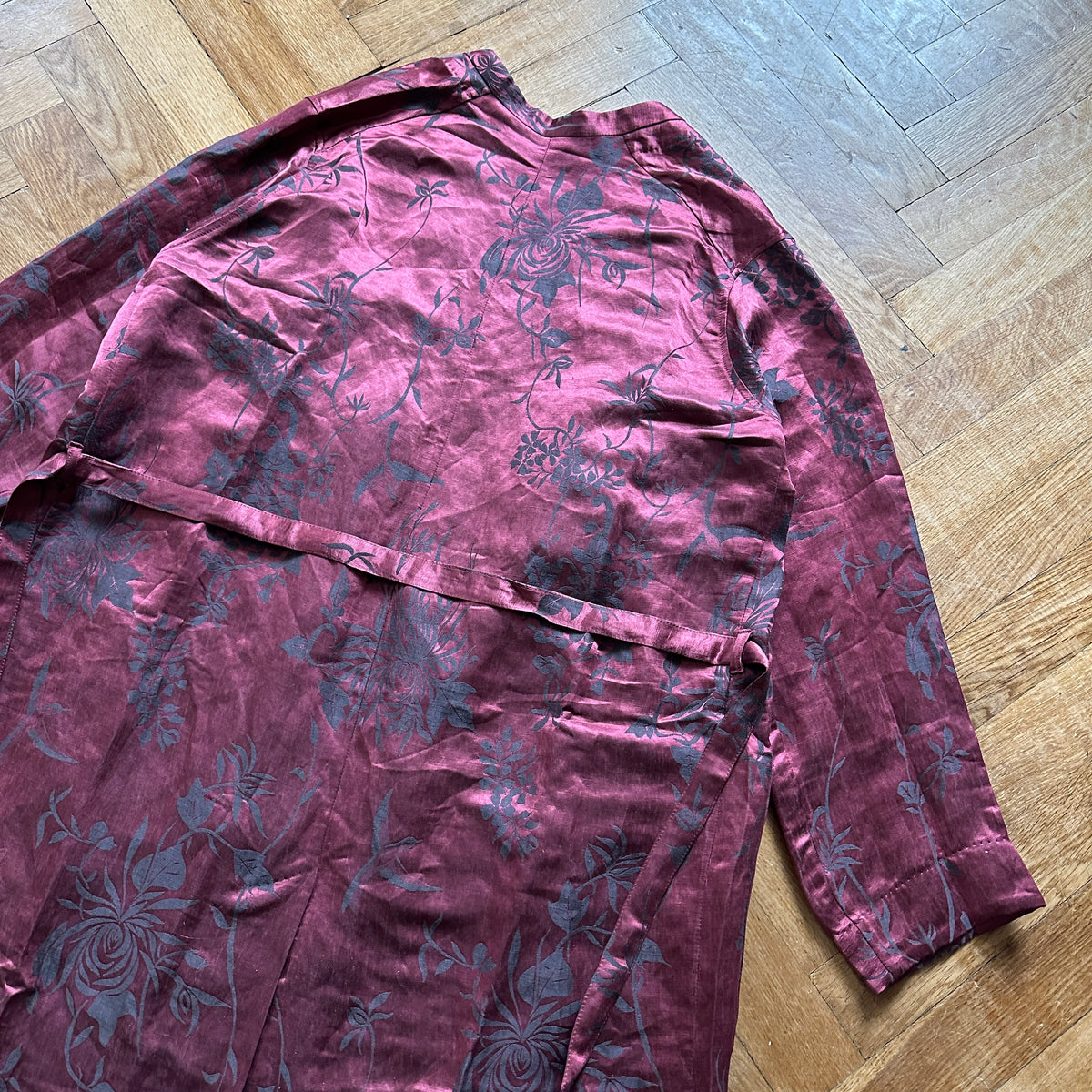 Haider Ackermann SS15 Floral Oversized Kimono Coat