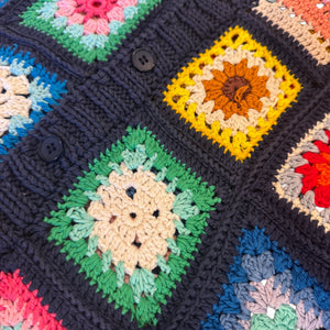 Dolce & Gabbana 90s Oversized Crochet Knit Vest