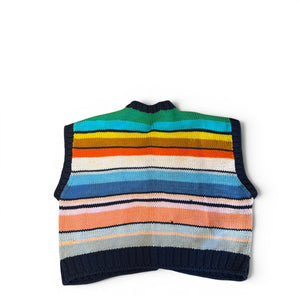 Dolce & Gabbana 90s Oversized Crochet Knit Vest