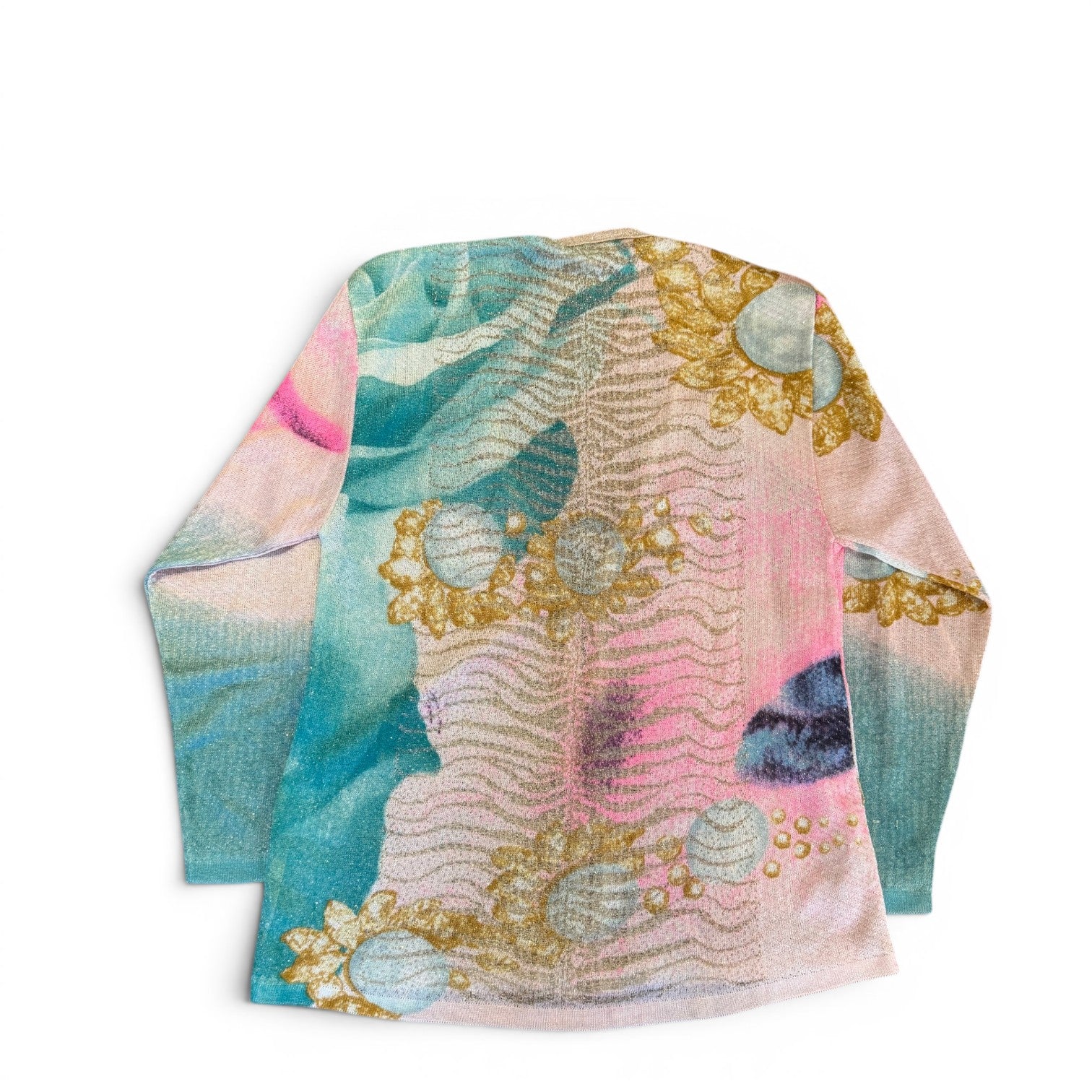 Roberto Cavalli SS01 Liz Taylor Knit Cardigan