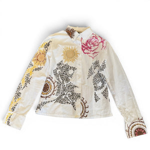 Roberto Cavalli 2000s Embellished Shirt