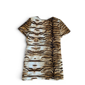 Roberto Cavalli 2000s Tiger Print Top