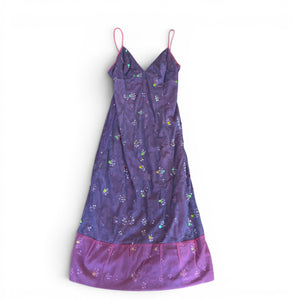 Plein Sud 2000s Sequin Mesh Slip Dress