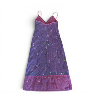 Plein Sud 2000s Sequin Mesh Slip Dress