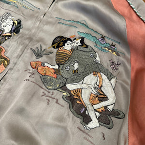 Gucci by Tom Ford SS01 Shunga Embroidered Reversible Souvenir Jacket