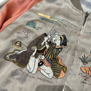 Gucci by Tom Ford SS01 Shunga Embroidered Reversible Souvenir Jacket