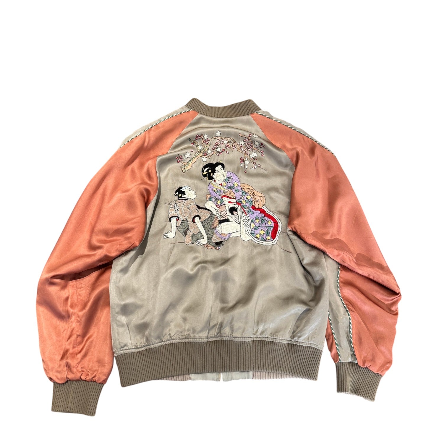Gucci by Tom Ford SS01 Shunga Embroidered Reversible Souvenir Jacket