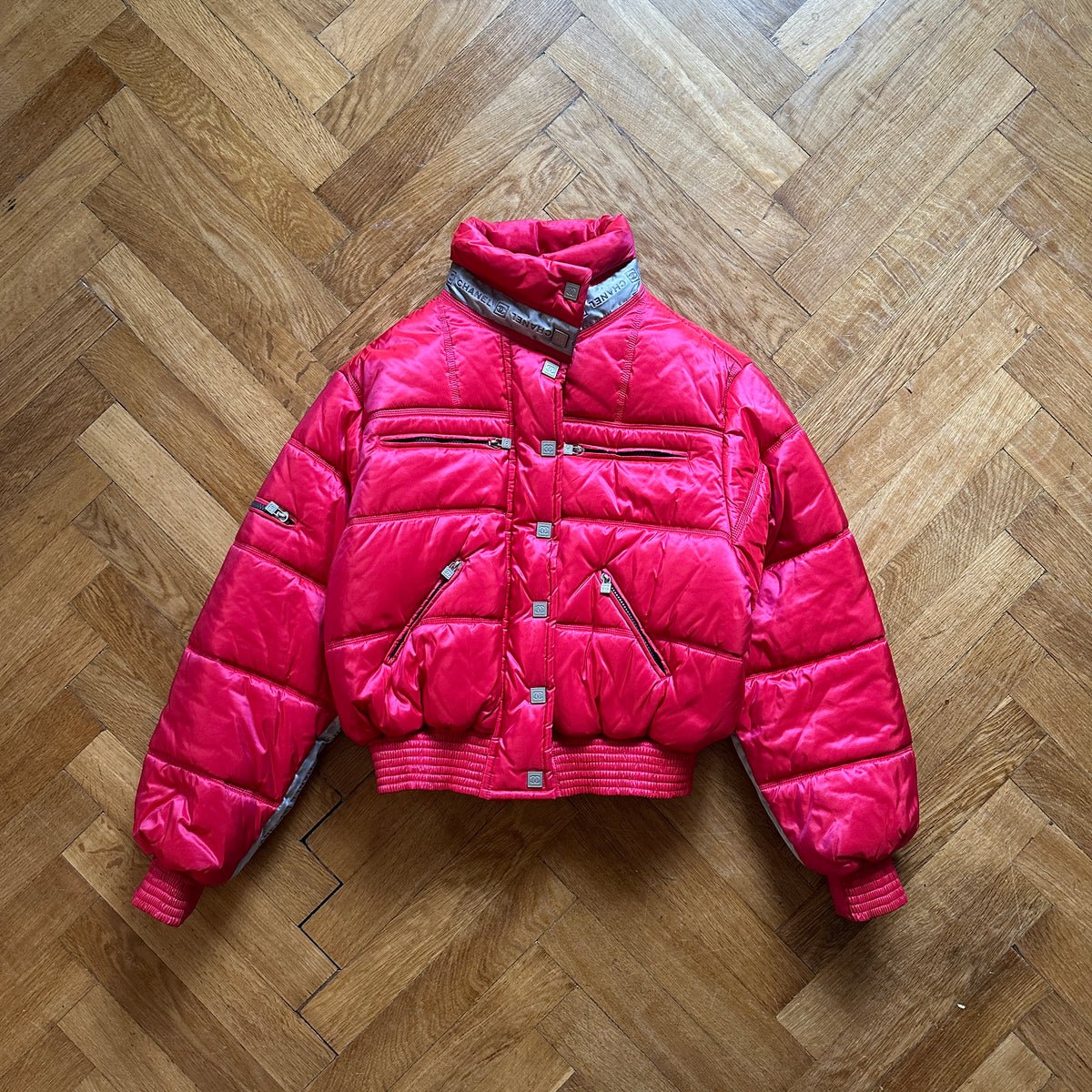 Chanel Sport AW06 Red Down Jacket