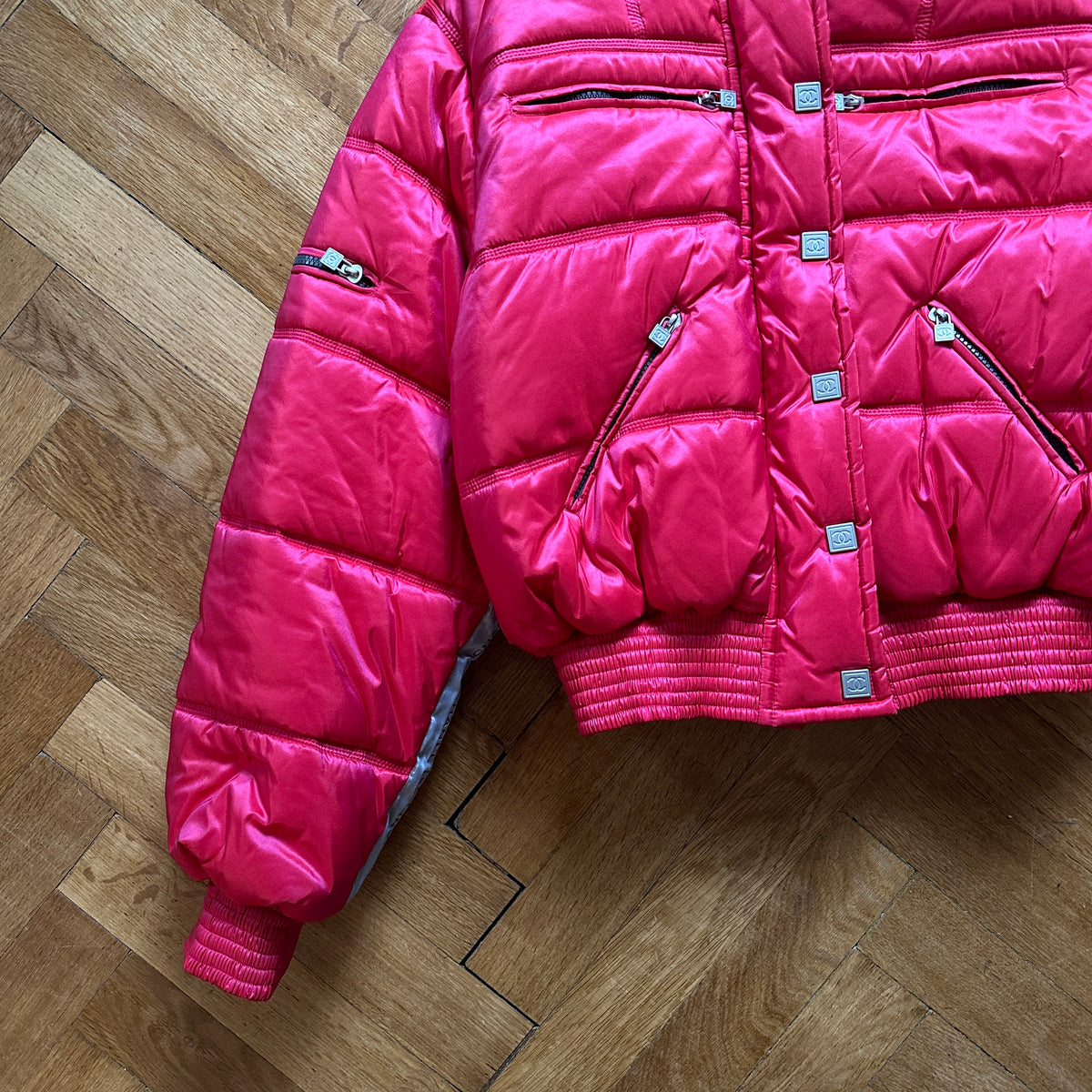 Chanel Sport AW06 Red Down Jacket