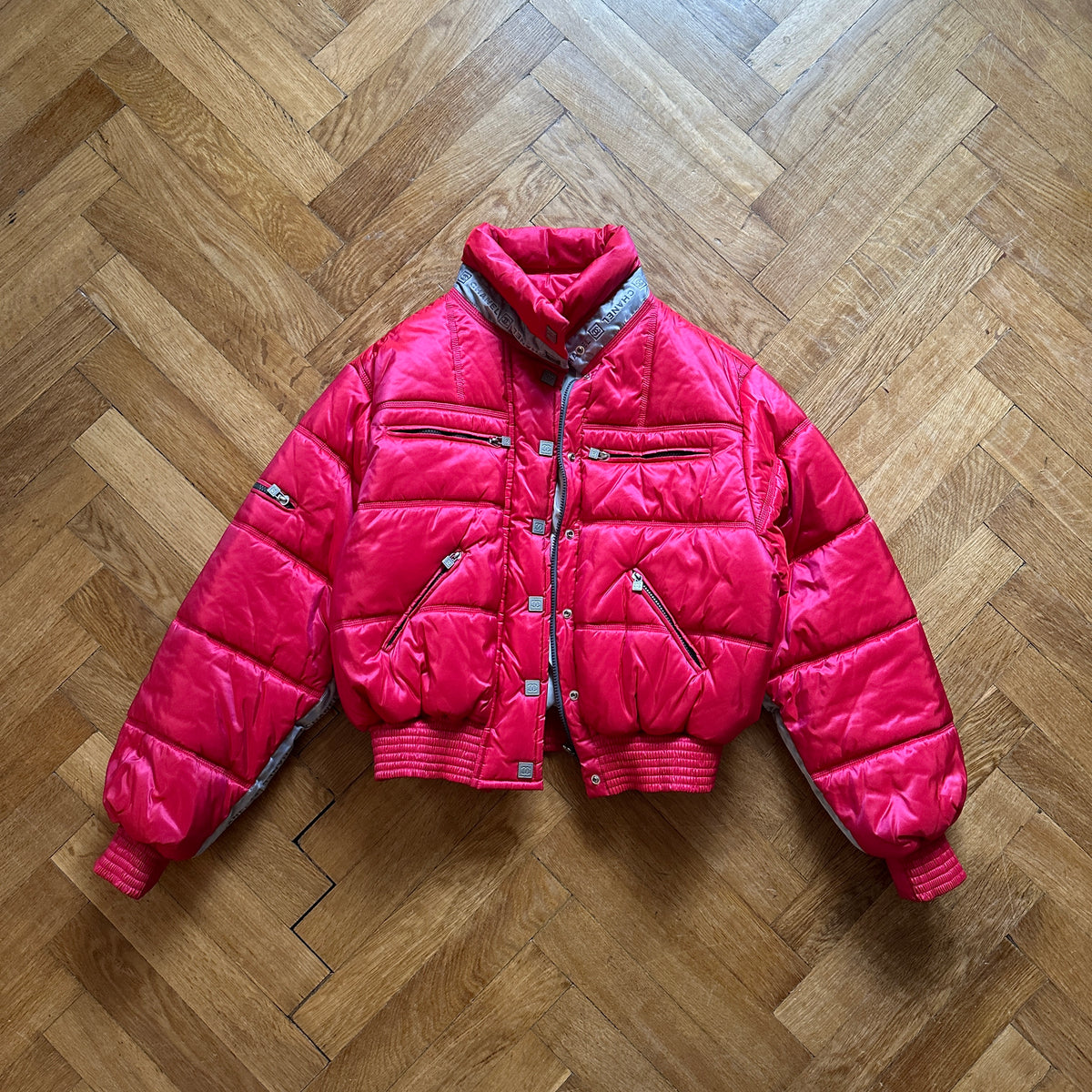 Chanel Sport AW06 Red Down Jacket
