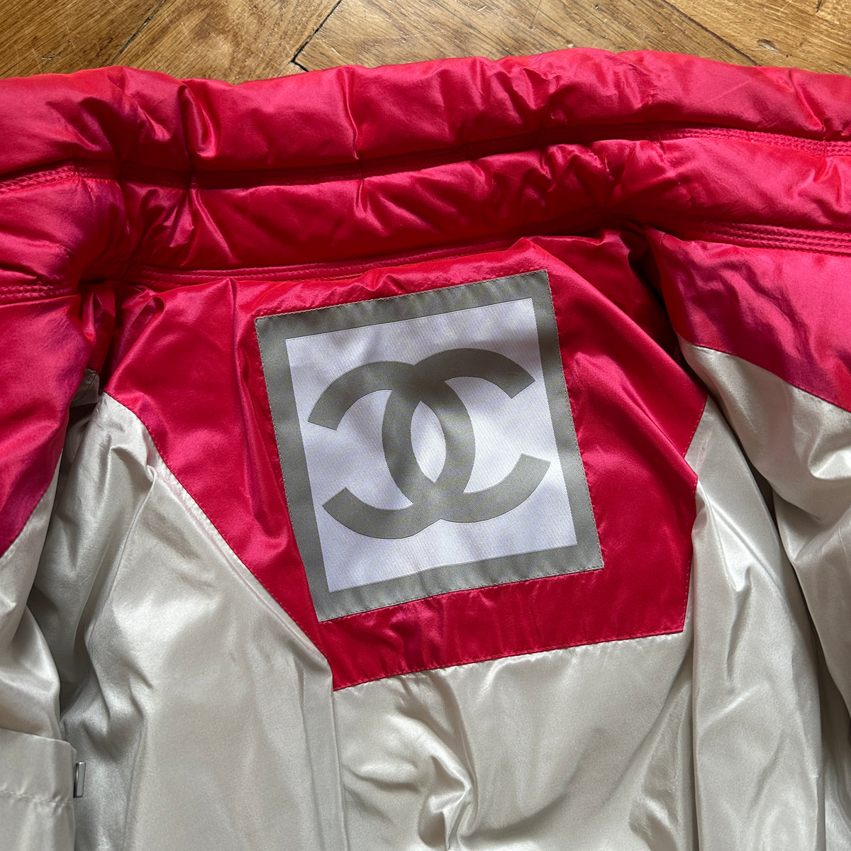 Chanel Sport AW06 Red Down Jacket