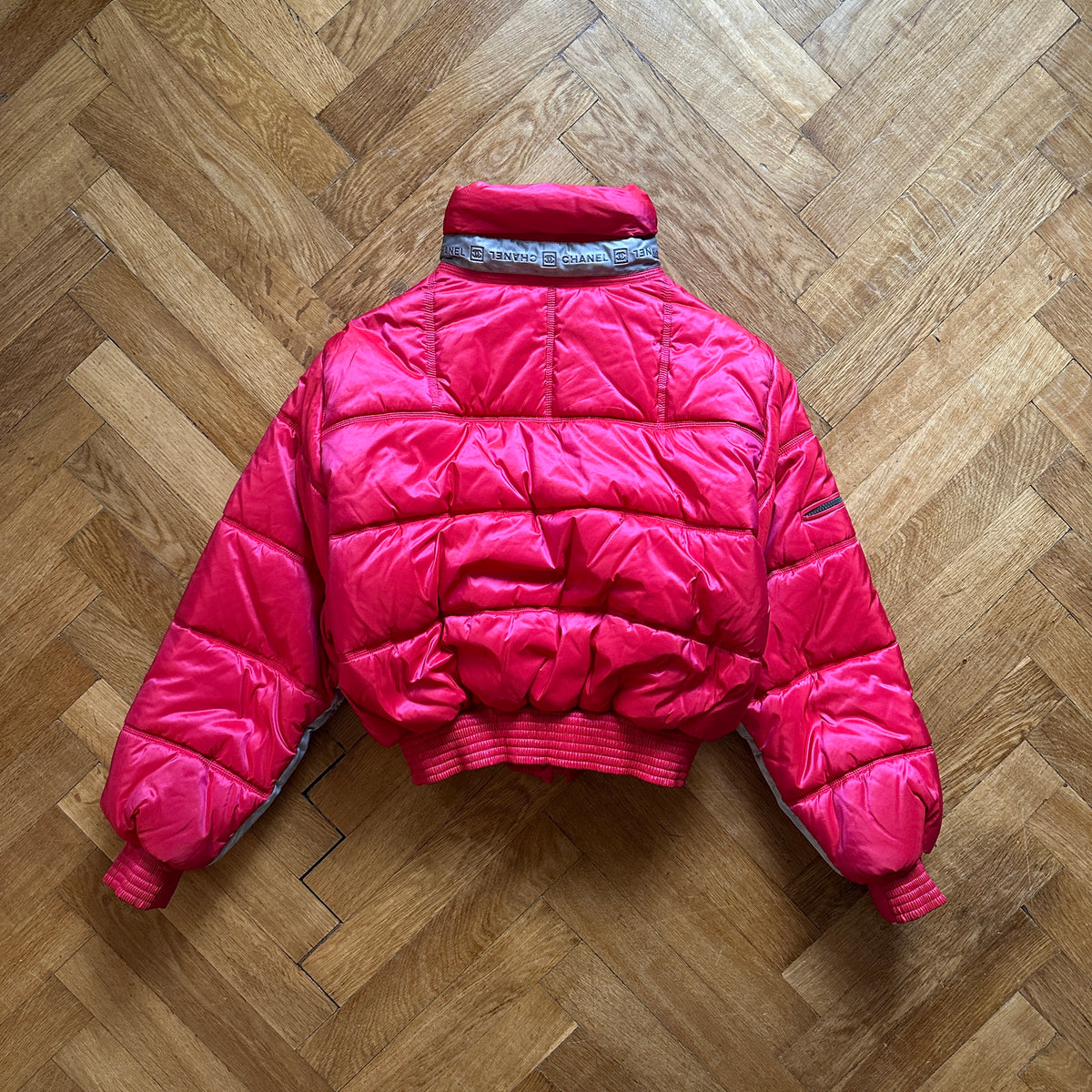 Chanel Sport AW06 Red Down Jacket