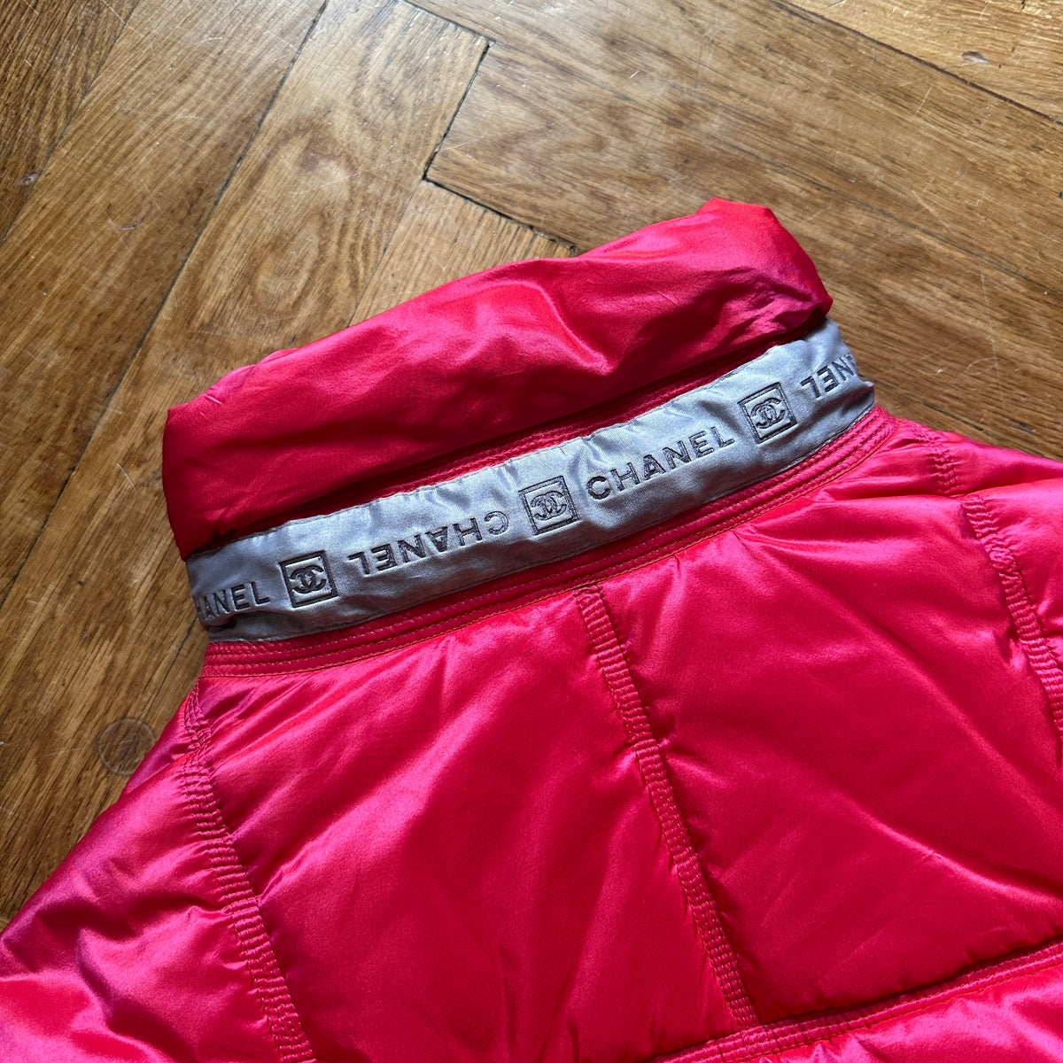 Chanel Sport AW06 Red Down Jacket