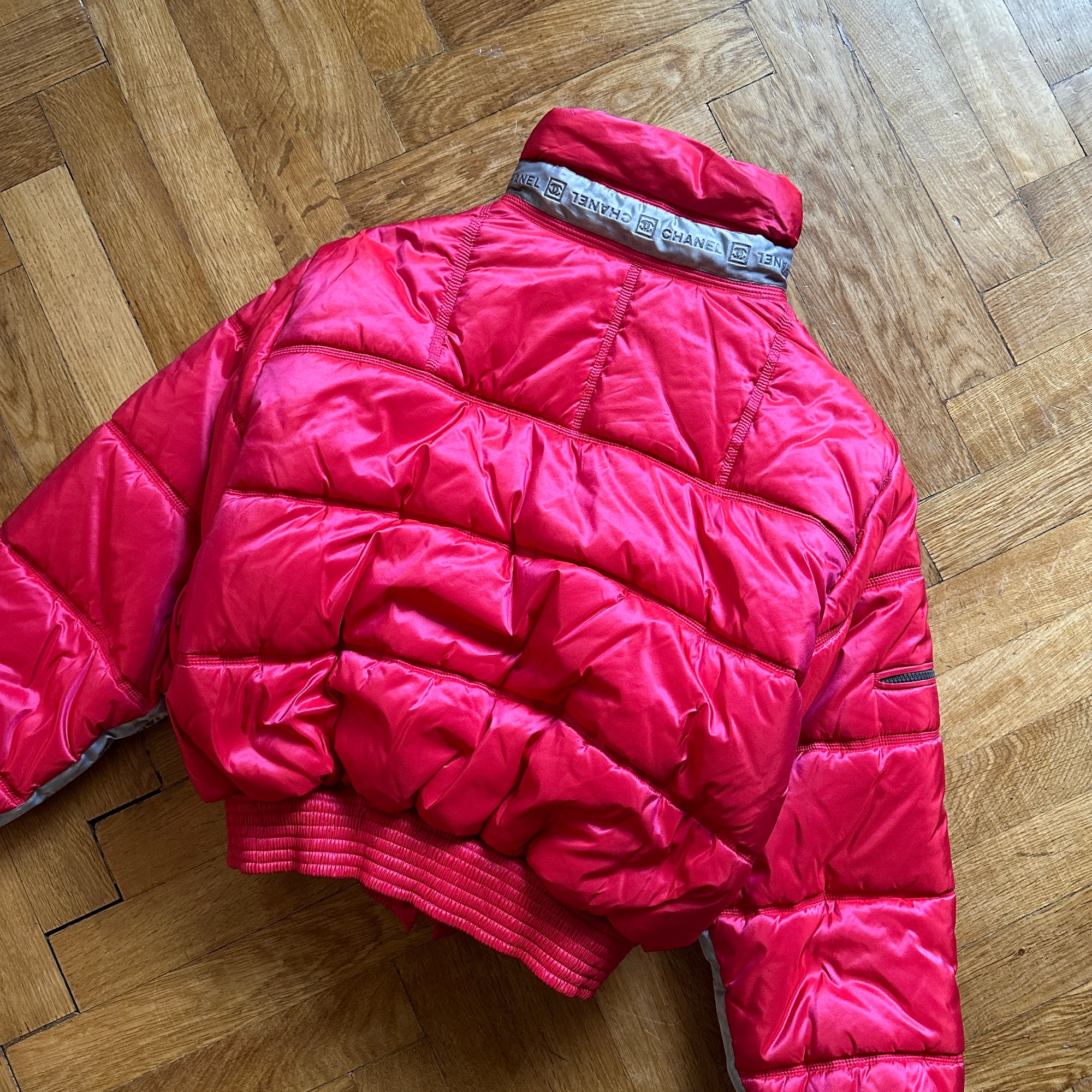 Chanel Sport AW06 Red Down Jacket