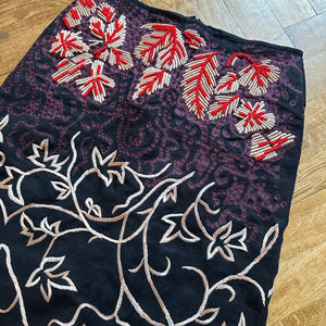 Dries Van Noten Floral Embellished Skirt