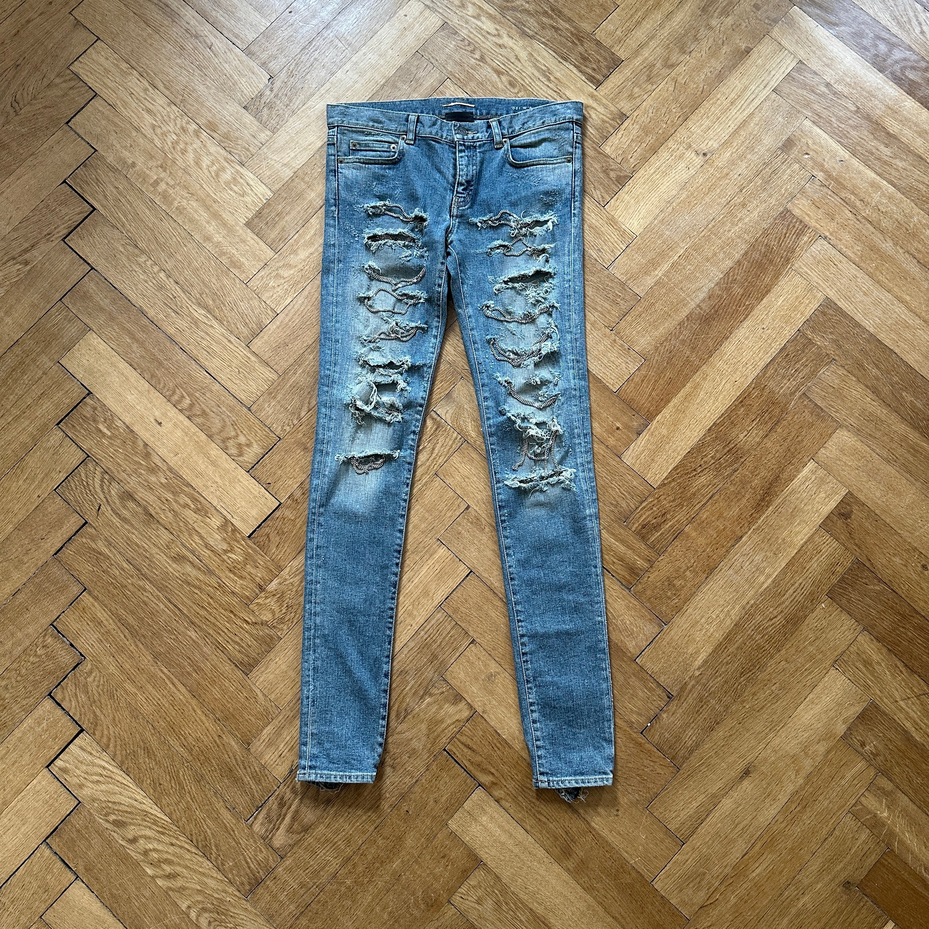 Saint laurent chain store jeans