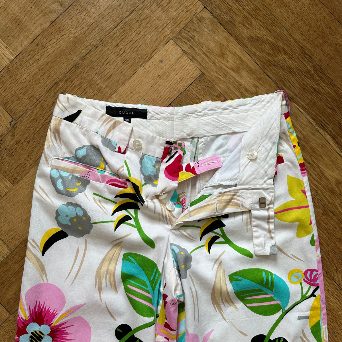 Gucci by Tom Ford SS99 Floral Pants